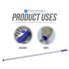 Colour Coded Mop and Broom Handle Replacement – 120cm Long
