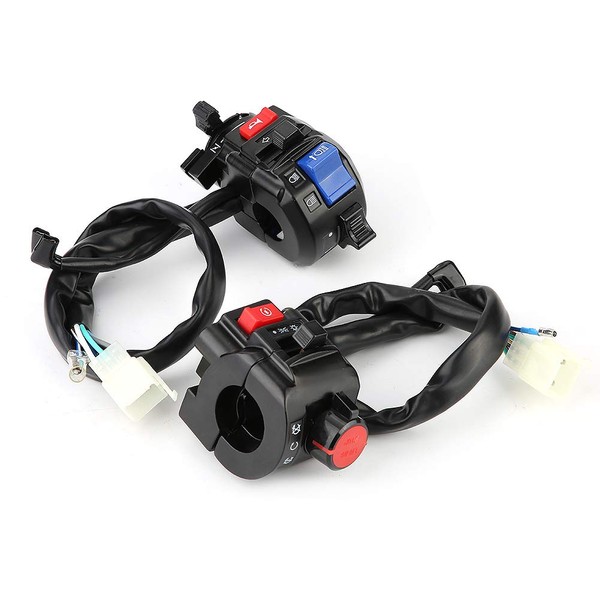 Handlebar Switch 1 Pair Universal 7/8 Inch Motorcycle Handlebar Horn