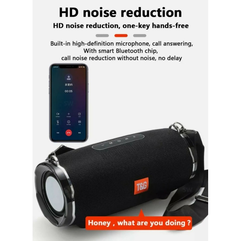T&G BIG 50W High Power Bluetooth Speaker Waterproof Portable Column