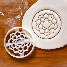 Yoga-Chakren Ausstechform (Formen: Sahasrara), 1 Teil, Bakerlogy