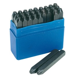 Draper 37333 1/8-Inch A-Z Letter Stamp Set