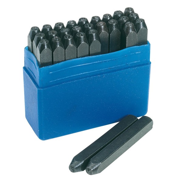 Draper 37333 1/8-Inch A-Z Letter Stamp Set