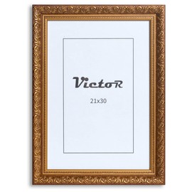 Victor Rubens Antique Picture Frame - Rail: 30 x 20 mm - real glass - baroque style - antique frame - rail: 30 x 20 mm - real glass - in various sizes and colours.