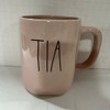 Rae Dunn TIA Mug Allside pink - Ceramic - Dishwasher