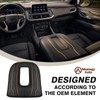 Muslogy Center Console Armrest Cover Fit for Chevy Silverado &