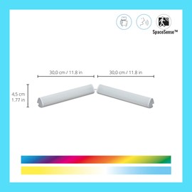 WiZ Connected Portable LED Light Bar - Flowing Multicolor LED Color-Changing Light Bar For Your Smart Home - Compatible with Alexa and Google Home Assistant - 1 Pack