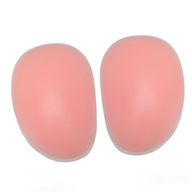ZJchao Silicone Butt Pads Thin Edges Removable Padding for Women Pink Suitable Jeans Shorts Skirts (7.1 Oz)