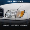 AXLAHA 2005-2006 Tundra Headlights Assembly for 2005-2006 Toyota Tundra /
