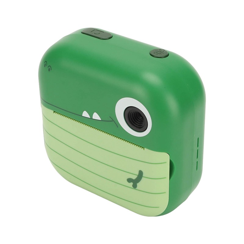 Kids Printer Camera DIY Doodle Thermal Printing Cartoon Dinosaur Appearance