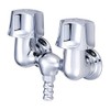 Central Brass 0210 Two Handle Leg Tub Faucet w/ 2-Hole