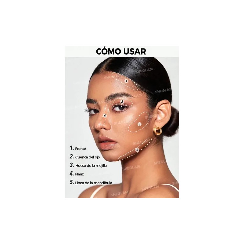 SHEGLAM Snatch 'N' Define Barra Contorno en Crema - Terracotta