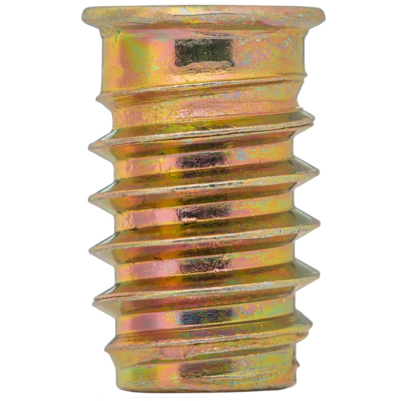 YoiYee Wood Furniture M8 x 22 mm Threaded Insert Nuts