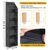 SLEEPING LAMB Narrow Door Hat Organizer for Baseball Caps, Baseball