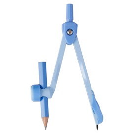 Raymei Fujii JC1058A Teacher's Recommended Compass for Pencils, Blue