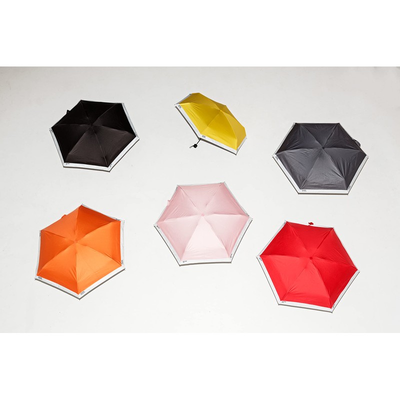Copenhagen.design Pantone Umbrella Travel foldable in Box with keychainstrap, Red