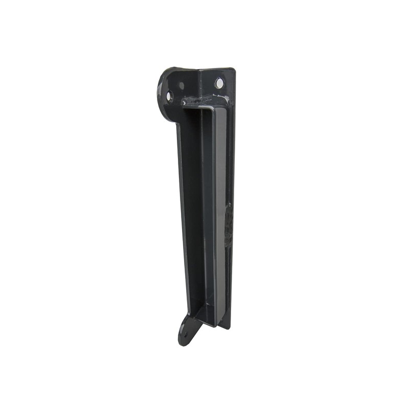 ZD-XL Steel Anthracite RAL 7016 Gate Stop, Stop Square, Strike
