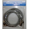 Stainless Steel Washing Machine Fill Hoses 2-5'