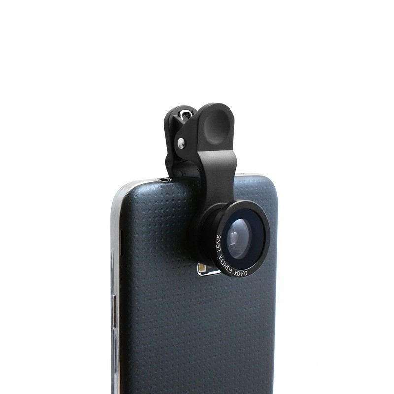 System-S Photography clip-on 0.4x fisheye 0.68 wide angle and macro