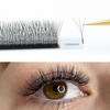 W Eyelash Extensions 3D Volume 0.07D Curl 9mm Easy Fan