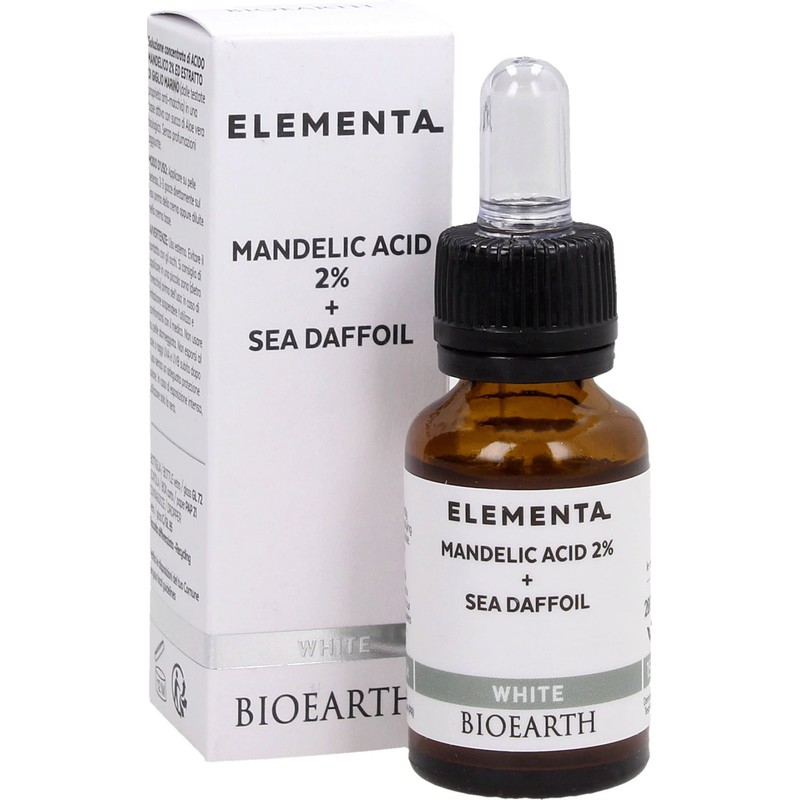 Bioearth ELEMENTA WHITE Mandelic Acid 2% + Sea Daffoil ,