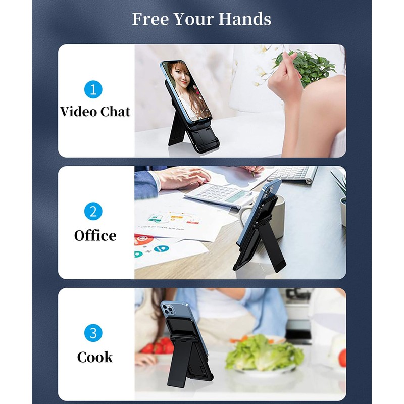 NeszKold Phone Stand, Adjustable Phone Holder Stand Dock - Desktop