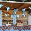 Oktoberfest Pennant Banner Bavarian Flag Pennant Banner Beerfest Party Hanging