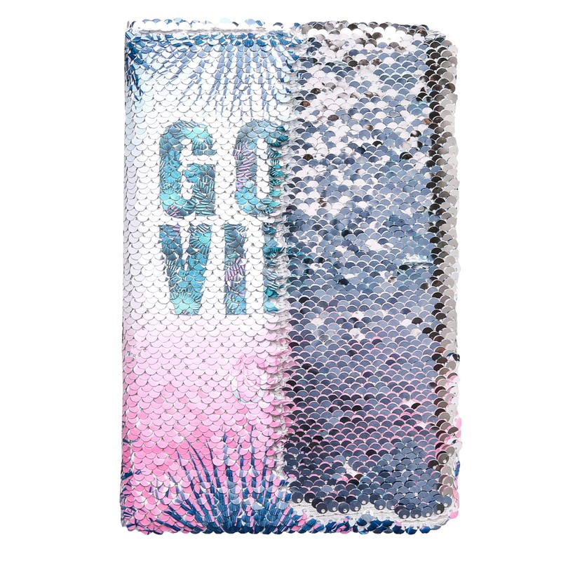 EXERZ Reversible Sequin Notebook/Journal, Diary/Magic Notepad, For Office/School/Gifting. Fashionable To