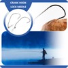 ECSiNG 20 Piece Fishing Hook Set with Twist Lock Floating