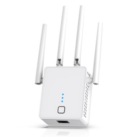 nonser WiFi Extender, 2024 Fastest WiFi Booster 1200Mbps Dual Band (5GHz/2.4GHz) WiFi Extenders Signal Booster for Home, WiFi Repeater with Ethernet Port Covers up to 10000sq. ft and 55 Devices