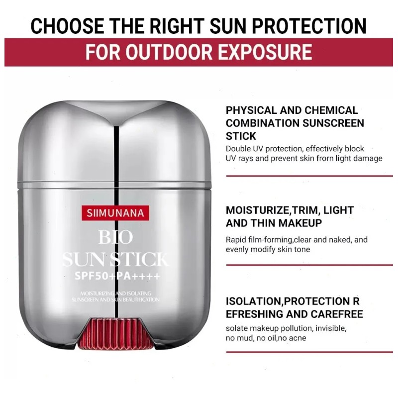 Protector Solar En Barra, Protector Solar Refrescante Spf50
