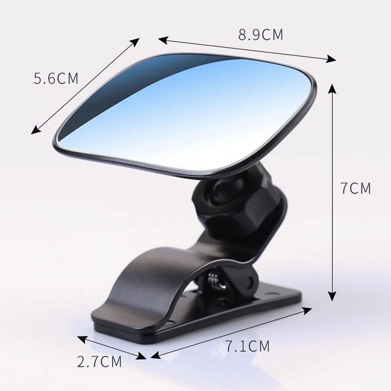 CERITORN Universal Car Interior Rearview Baby Mirror Wide Angle Convex