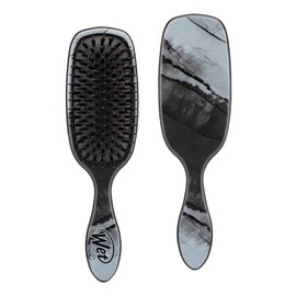 Wet Brush Shine Enhancer Hair Brush, Gravel - Exclusive Ultra-soft IntelliFlex Bristles - Natural Boar Bristles Leave Hair Shiny And Smooth For All Hair Types - For Women, Men, Wet And Dry Hair