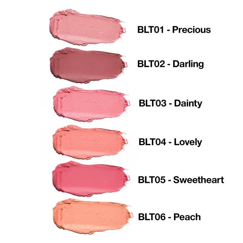 Palladio I'm Blushing 2-in-1 Cheek and Lip Tint, Buildable Lightweight