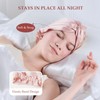 SGMSILK Silk Bonnet for Sleeping Women, 100% Mulberry Silk Sleep