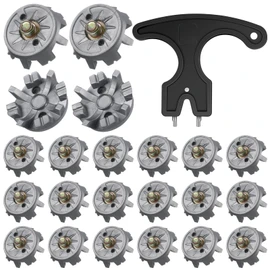 31 Pcs Golf Spikes Replacement Metal Thread 6mm