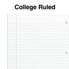 Staples Premium 1-Subject Notebook, 8.5-inch x 11-inch, College Ruled, 100