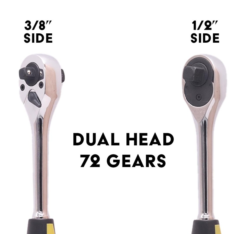 BoxerTool Dual 3/8" & 1/2" Drive 72 Tooth Gear -