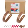 2 x Waveply Wood Curtain Holdbacks Plywood Drapery U Shaped