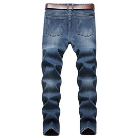 IDEALSANXUN Fleece Lined Jeans for Mens Stretch Thick Warm Sherpa Winter Jean Denim Pants (34, Light Blue 932)