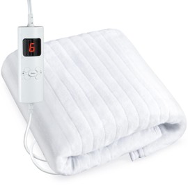 Massage Table Pads Warmer Six Heat Settings Electric Heating Pad (72.8" x 30"), Digital Heat Control Pad, Heated Mattress Pad w/Overheat Protection for Massage Bed & Spa,White Bed Warmer¡­