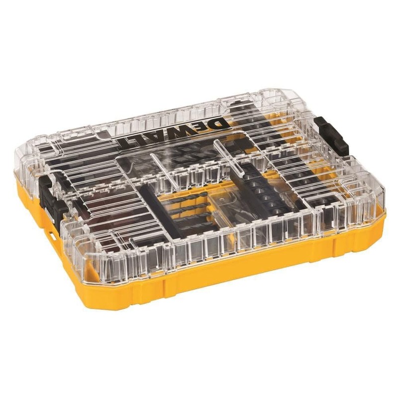 DEWALT Drill Bit Set/Screwdriver Set, 80-Piece (DWAMF1280), Yellow