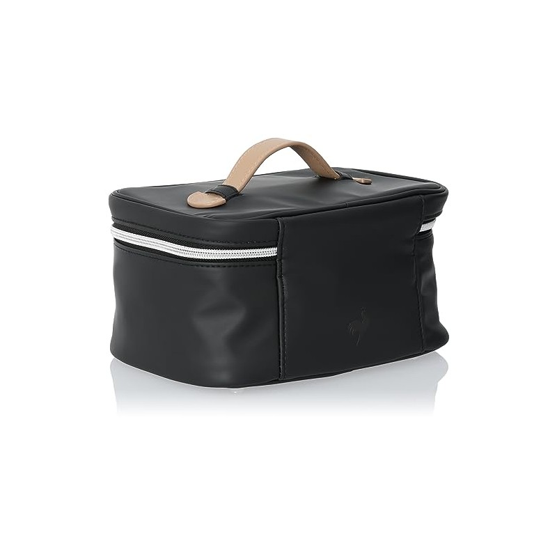 Coq Sportif QQCWJA51 Round Pouch, RIJOUME Golf, BK00 (Black)