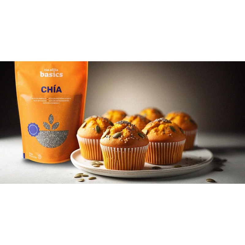 Aunt Ofilia BASICS Chia Seeds 250g – Premium Plant-Based Protein