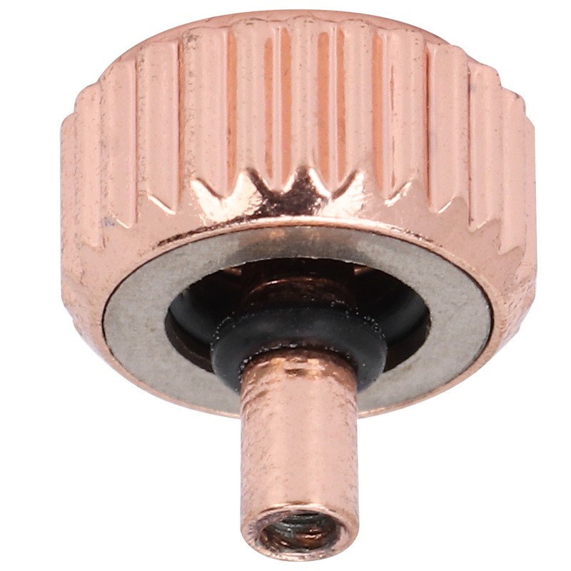 5pcs Professional Replacement Watch Crown Rose Gold Watch Crown Repairing