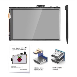 OSOYOO Touchscreen LCD Monitor HDMI Display 3,5" TFT with Stylus and Manual for Raspberry Pi 4 3 Modell B+