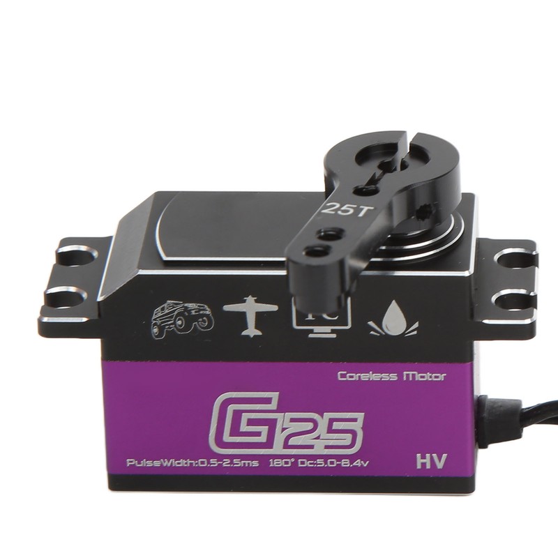 Metal Gear Servo Fully Waterproof Servo System High Speed Response