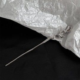 XPEX Pack of 2 women's hair sticks, retro hair sticks, hair sticks for long hair, beautiful and elegant, holds the hair firmly, suitable for hair styling design, for decorative hair, solid hairstyle