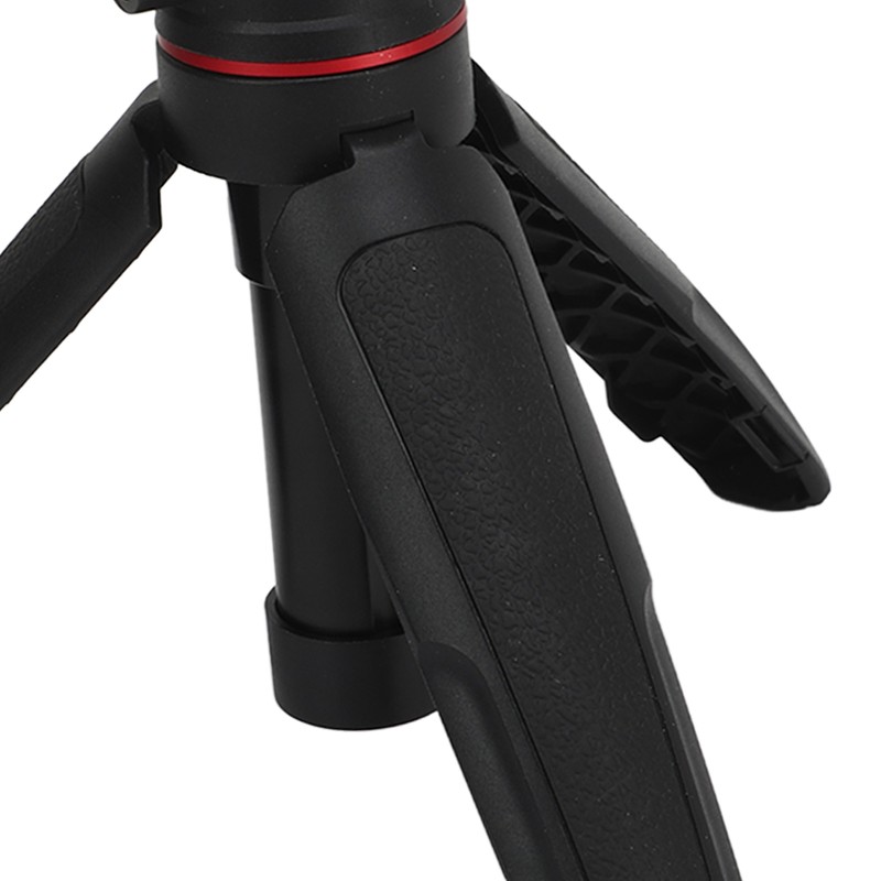 Desktop Camera Tripod with Non Slip Silicone Pad Multifunctional 1/4in