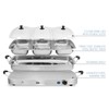 Elite Gourmet EWM-9933 Triple 3 x 2.5 Quart Trays Buffet