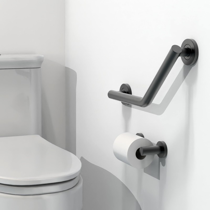 AquaChase Bath, Shower and Toilet Safety Grab Bar for Seniors